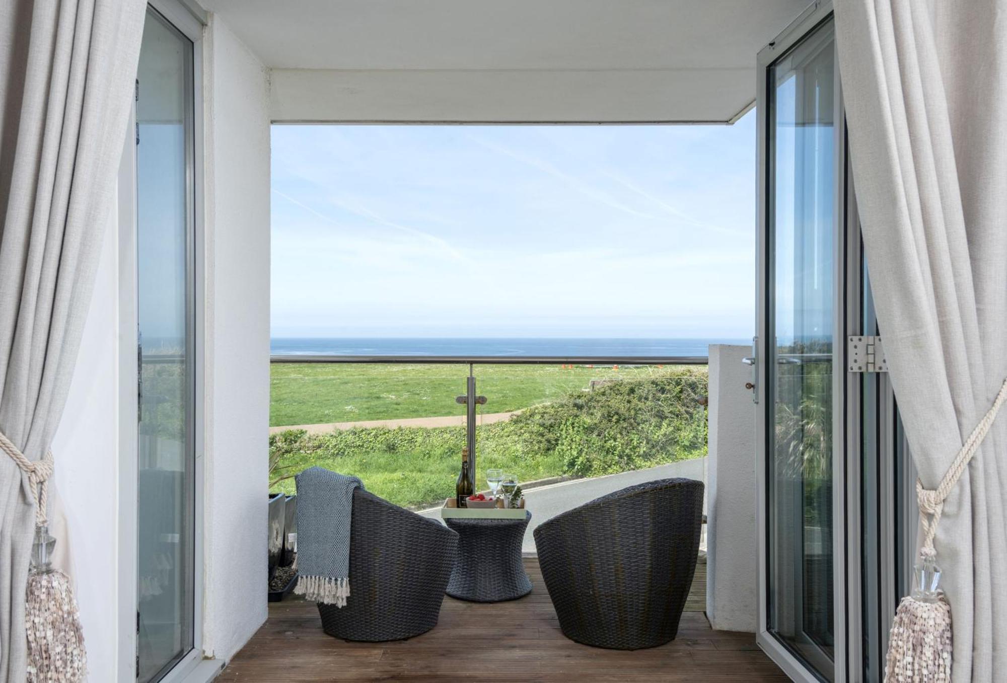 Number 2 In Lusty Glaze, Newquay Villa New Quay Dış mekan fotoğraf
